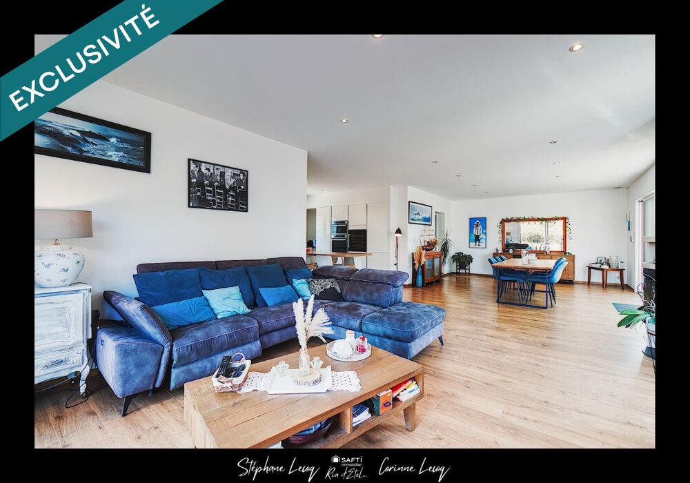 Vente Maison Contemporaine, volumes et vie de plain-pied Belz