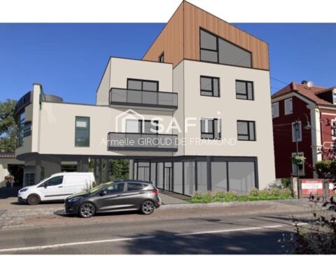 À Brunstatt-didenheim, local professionnel neuf de 53 m2 dans pôle de santé à proximité immédiate d'une pharmacie. 217313 68350 Brunstatt-didenheim