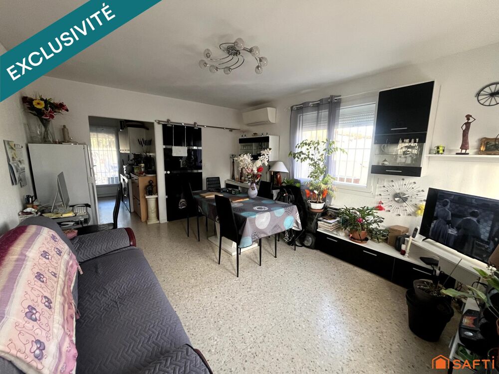 Vente Maison Deux chambres , terrasses, garage et stationnements Valras-plage