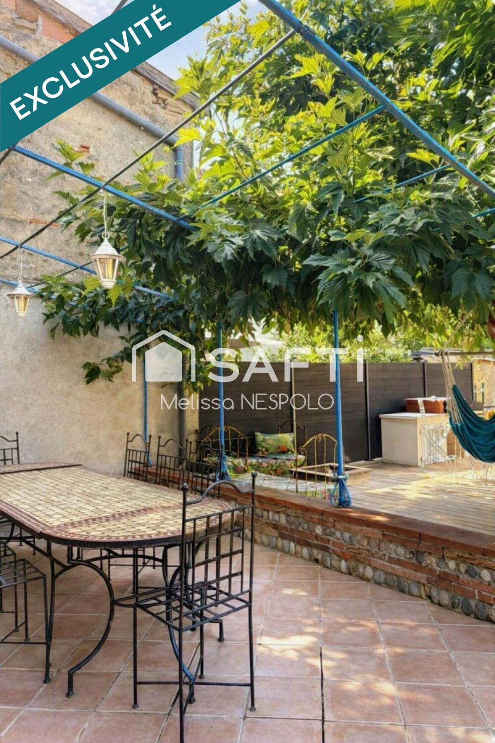 Maison de caractère XVIIIeme siècle rénovée avec jardin intime  Saint-Paul-sur-Save