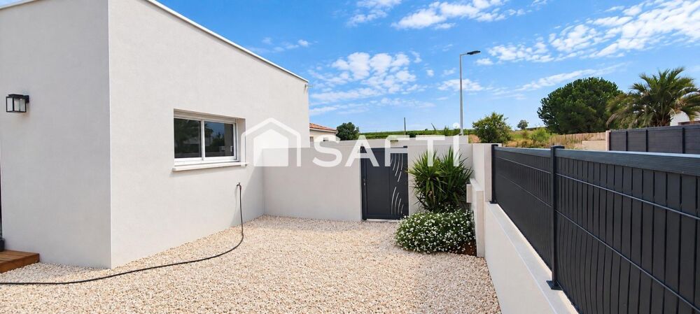 Vente Maison Villa plain-pied récente, 3ch, 103m2, piscininable Beziers