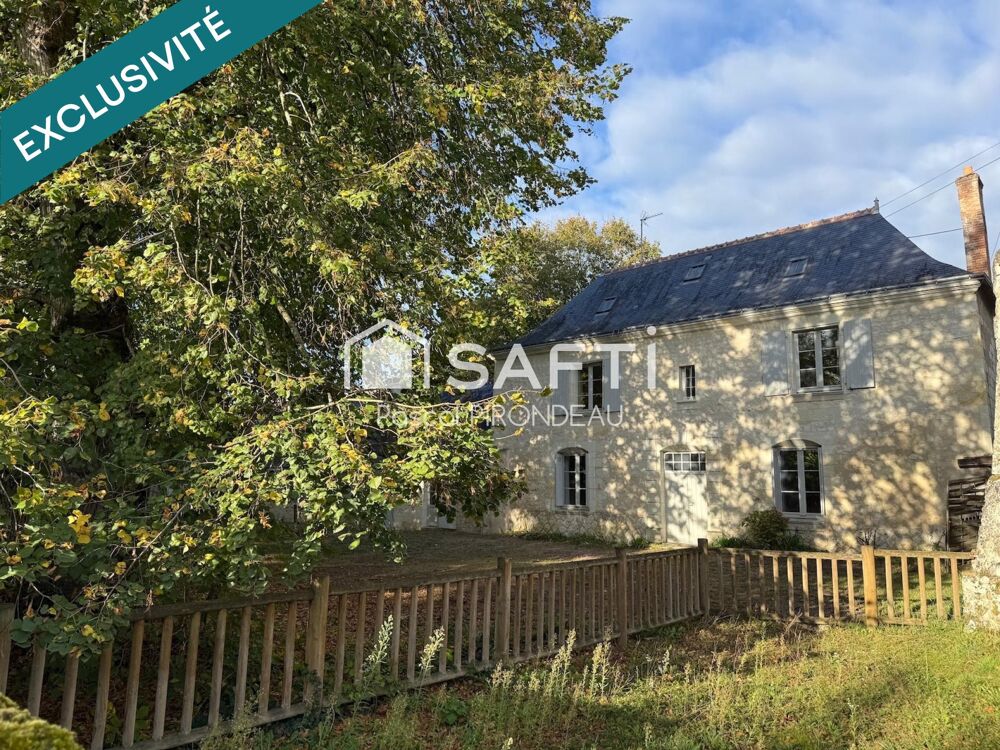 Vente Maison Ancien presbytère rénové de 245m2 - Gizeux Gizeux