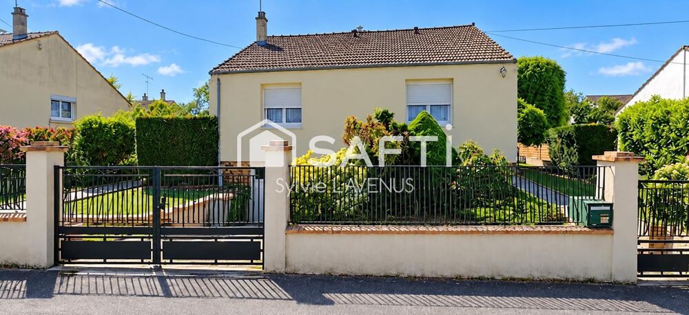 Vente Maison A BELLEU 02, MAISON INDEPENDANTE, PLAIN PIED DE 76 M2 AVEC 3 CHAMBRES SUR S/SOL TOTAL, TERRAIN DE 468 M2. Belleu