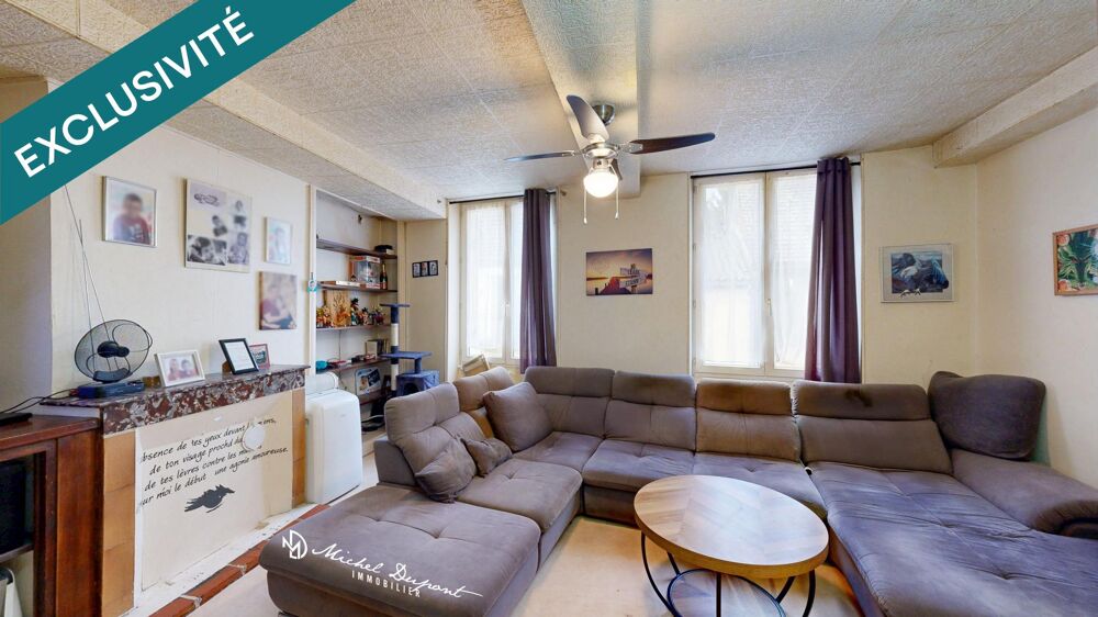 Appartement de 83 m² avec surface commerciale vitrée
