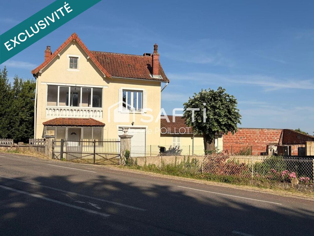 Maison d'habitation 5 pièces 12 minutes SEURRE, 30 minutes CHALON SUR SAÔNE, 35 minutes DOLE