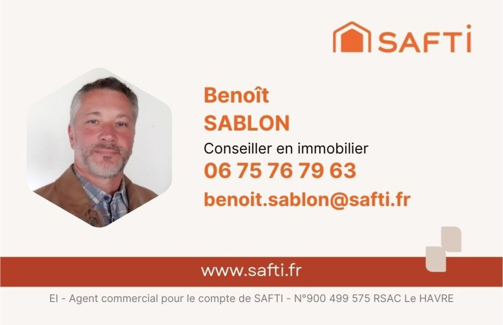 Vente Maison Maison 102m², 4 chambres, jardin garage, grenier Pont-audemer