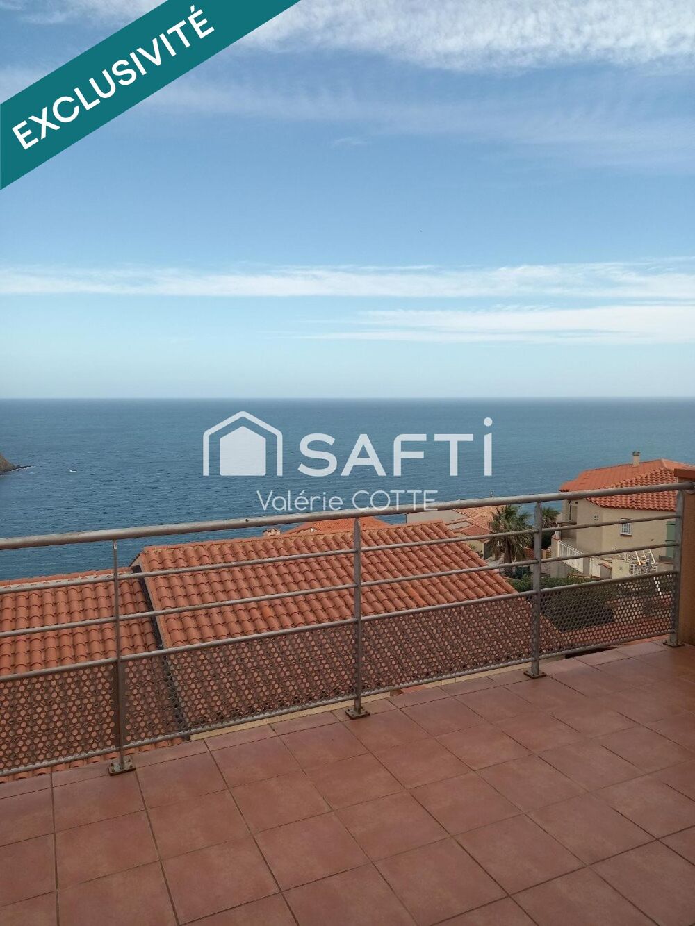 Vente Appartement LA VUE SUR LA GRANDE BLEUE...CHALEUREUX Cerbere