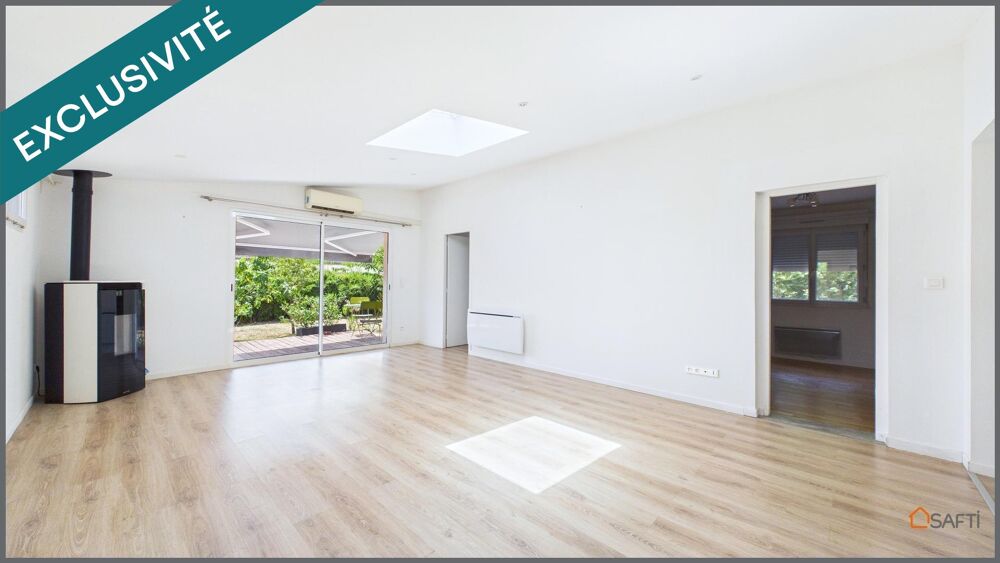 Maison de plain pied avec 3 chambres