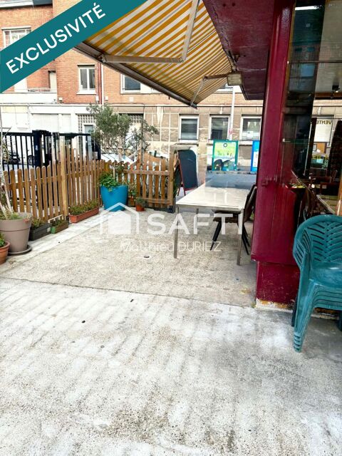   BAR BRASSERIE DUNKERQUE CENTRE 70 m² 2 TERRASSES 
