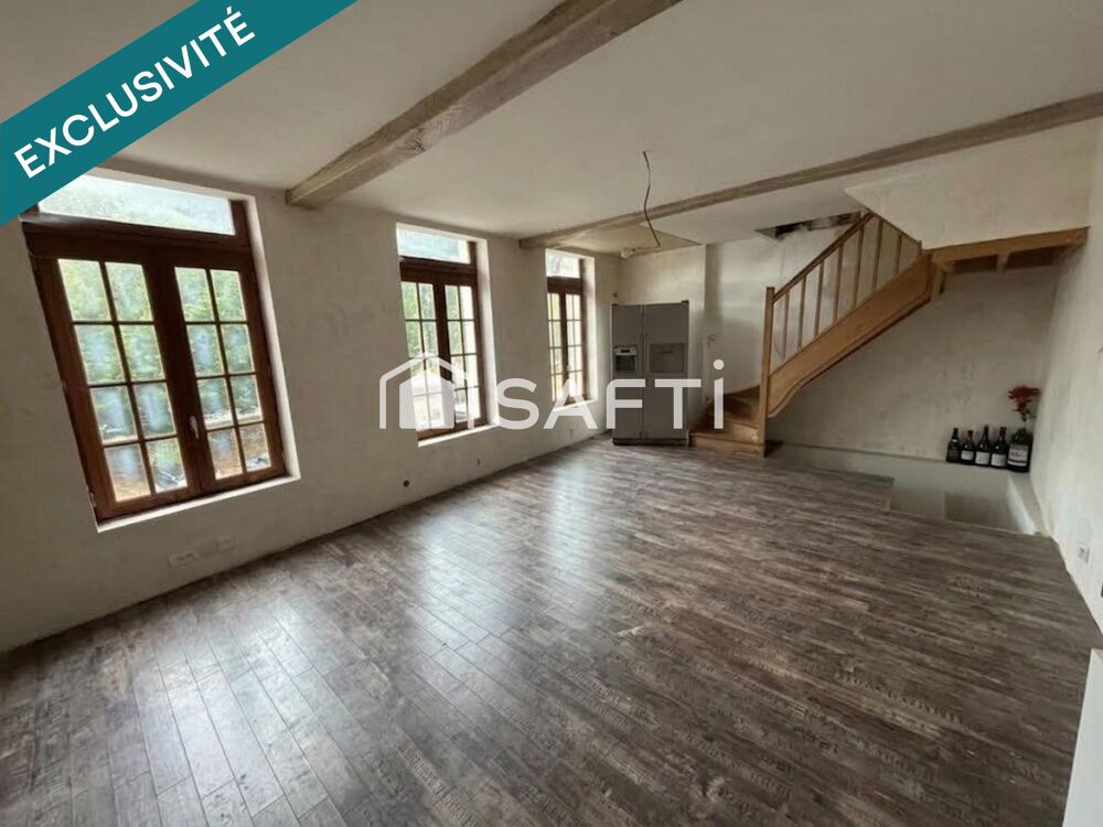 Vente Maison Maison 62 m² – 3 niveaux – À terminer de rénover – Idéal investisseur ou 1er achat ! Hesdin