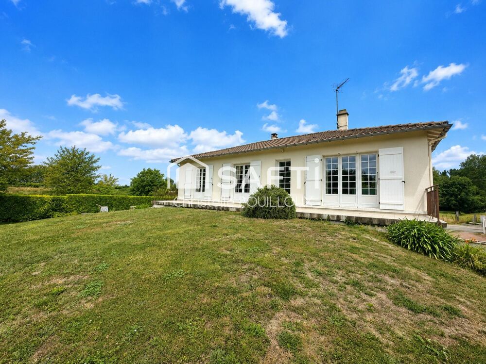 Vente Maison Maison semi-enterrée, 3 chambres, hangar et terrain arboré. Epannes