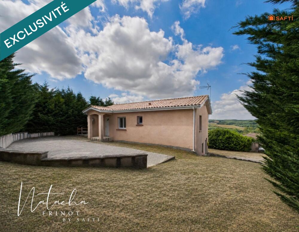 Vente Maison Maison vue dégagée, 3 chambres, sous-sol de 94 m² Monclar-de-quercy