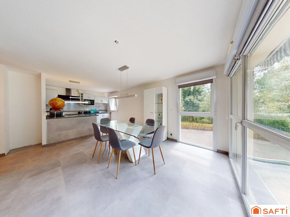 Vente Appartement Duplex avec jardin privatif, garage double, faibles charges et cadre verdoyant. Bourbach-le-haut