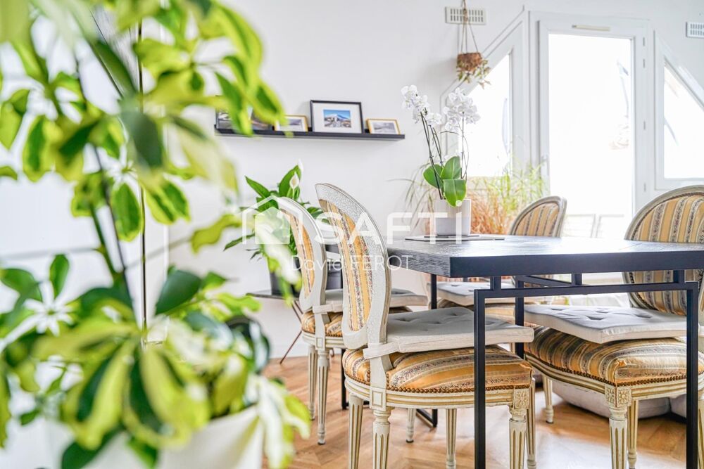 Appartement 3P en dernier étage avec grande terrasse