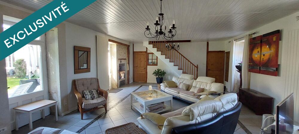 Vente Maison PROPRIETE DE CHARME EN PIERRE- 300 M2 HABITALBLES SUR TERRAIN PAYSAGE ET AGREMENTE EN FRUITIERS Curzon