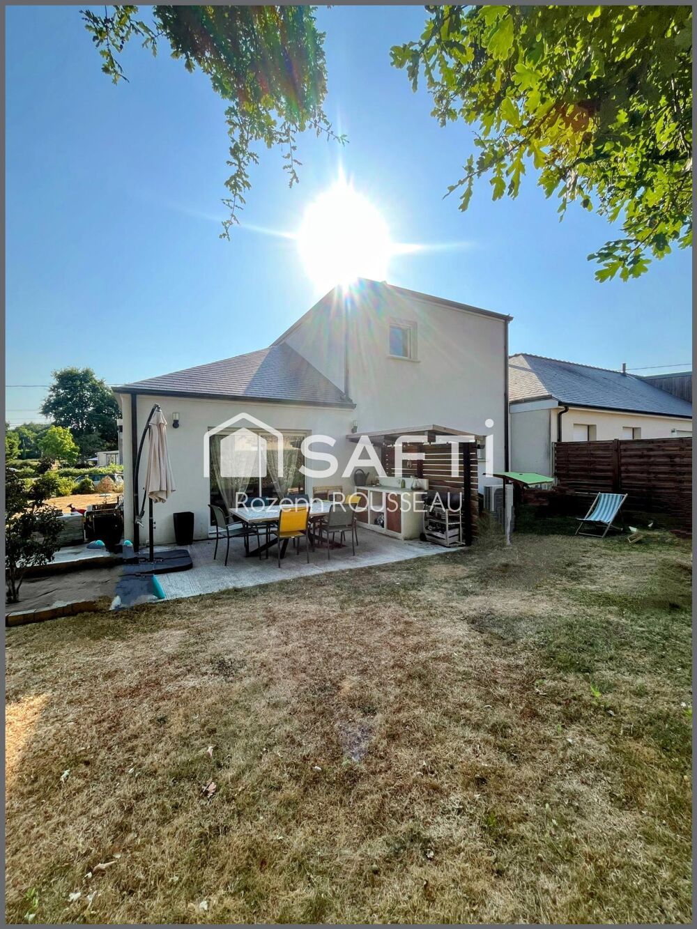 Maison très récente, 3 chambres, garage, jardin clos