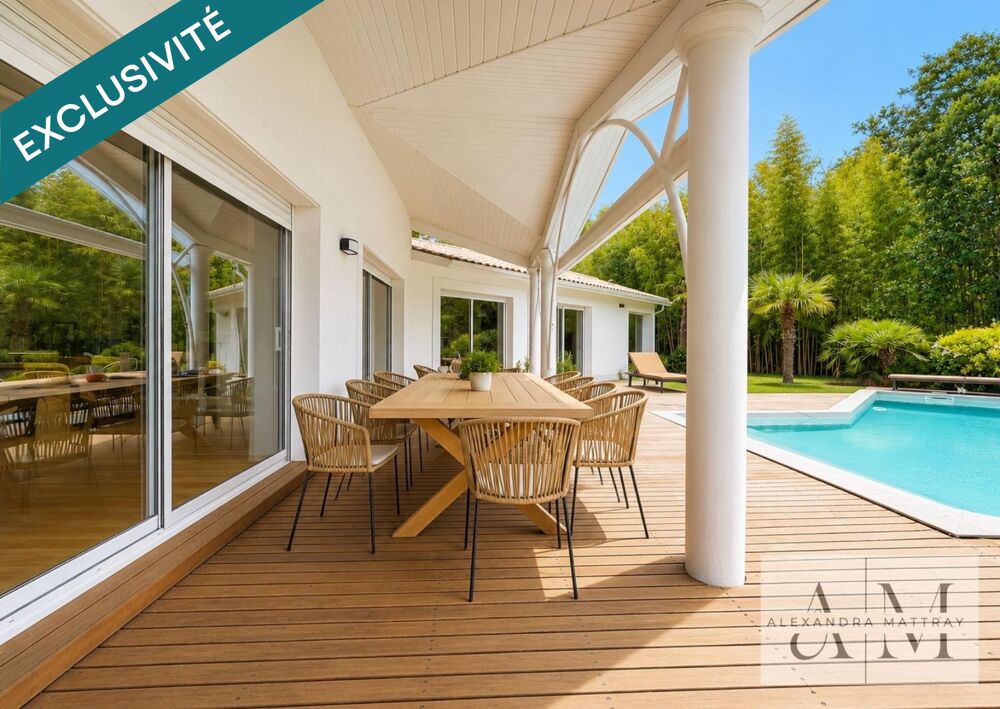 Vente Maison Villa de plain pied d'environ 210 m², 5 chambres, piscine, aucun vis à vis Bruges