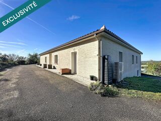 Vente Maison Maison familiale de 200 m²  , 4 chambres , bureau ,sous-sol ,  piscine, grand terrain et vue dégagée à Villesèque Villeseque