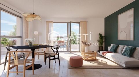   � H�SINGUE, proche fronti�re Suisse, dans �l�gante r�sidence d'Exception (programme neuf, livraison 2027), Appartement Premium Appartement - 2 pi�ce(s) - 54 m�