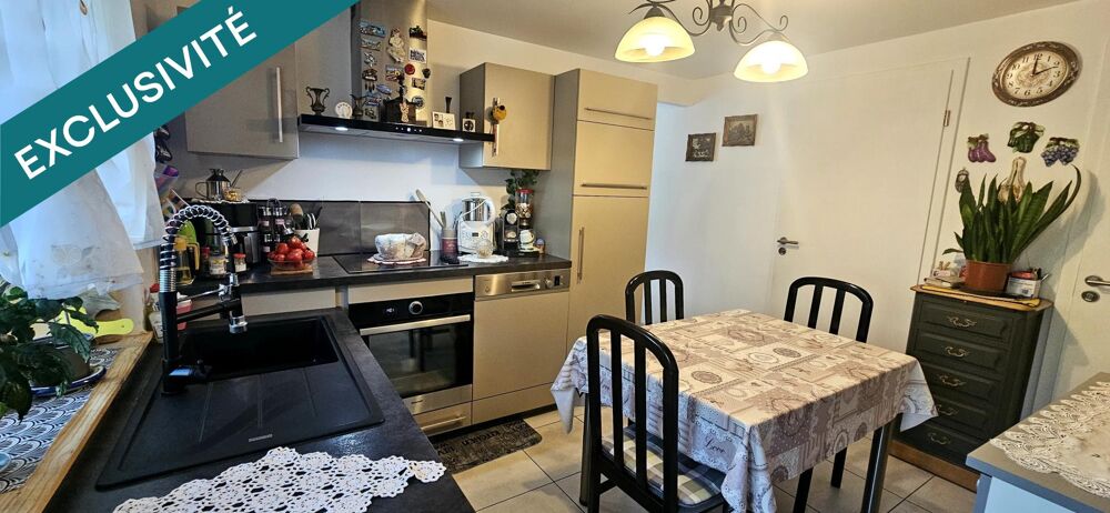 Vente Maison Maison mitoyenne refaite à neuf – 122 m² – Moussey Moussey