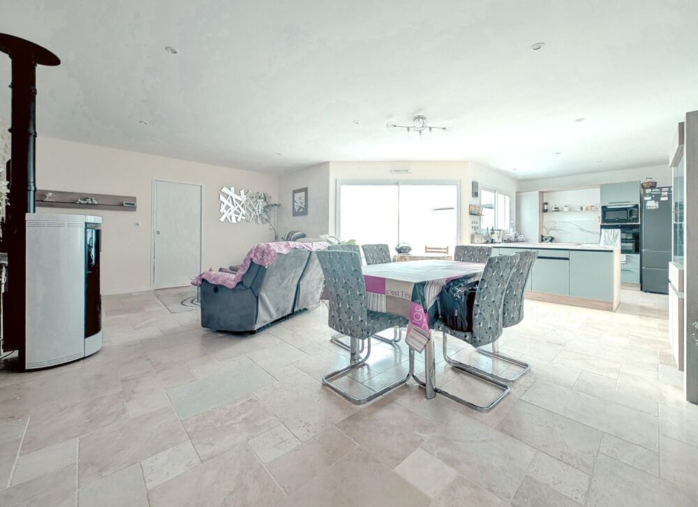 Plain-pied contemporain 3ch plein Sud