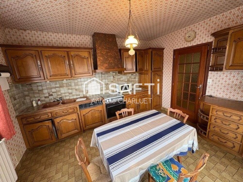 Maison de 102m² - 3 chambres - terrain de 1266m²