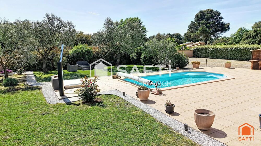 Villa de 114m² sur 1609m² de terrain avec piscine