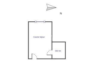  Appartement � vendre 1 pi�ce 16 m�