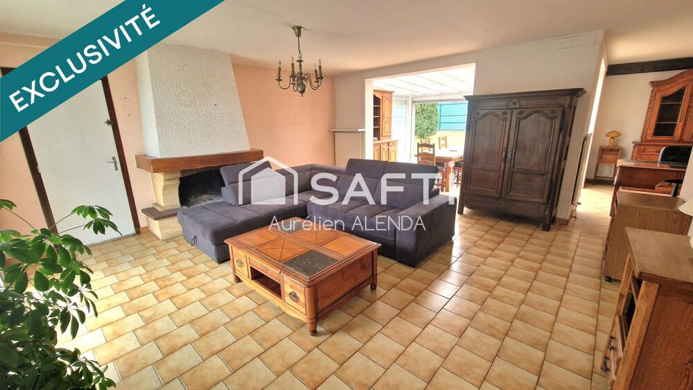Vente Maison Rare, maison de plain pied sans vis-à-vis avec double garage Ludres