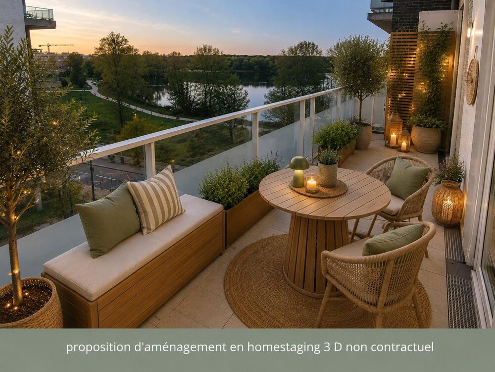 Vente Appartement BORDEAUX LAC – T4 AVEC TERRASSE ET VUE SUR LE LAC Bordeaux