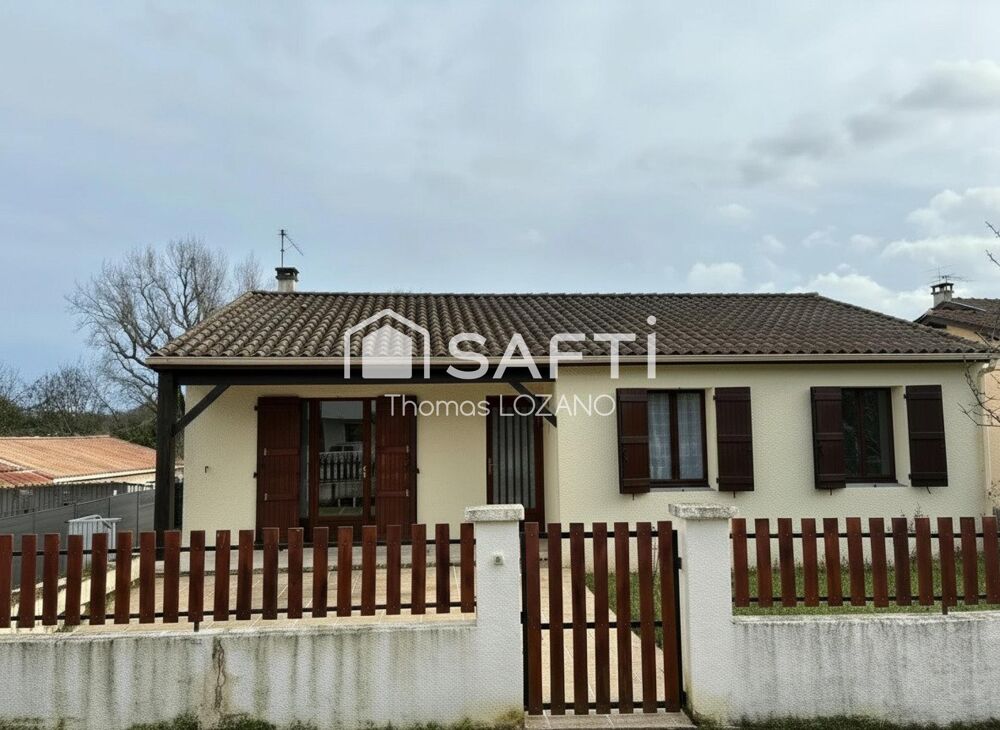 Maison Agen ,Beau potentiel , sous sol de 90 m2