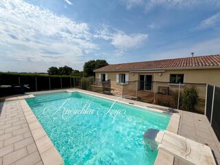 Vente Maison Maison avec 4 chambres, garage, piscine et chalet. Targon