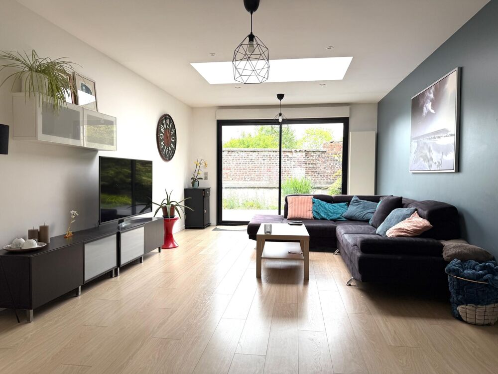 Vente Maison Maison semi-individuelle, 6 pièces, jardin, garage Wambrechies