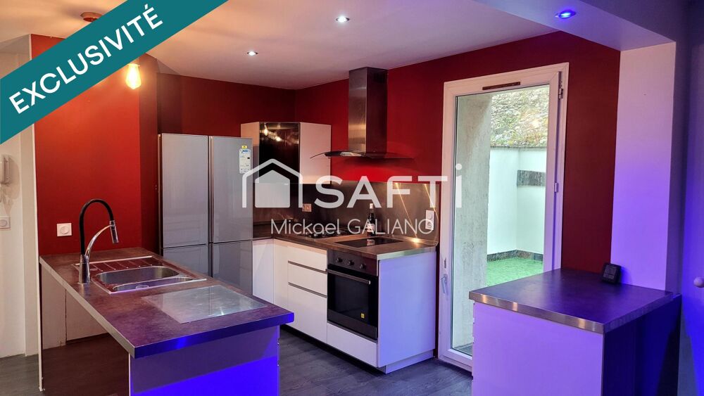 Maison de village en duplex, avec terrasse