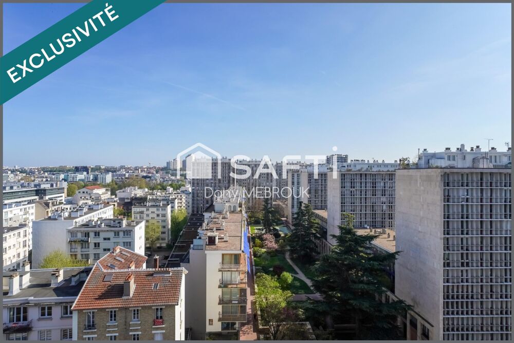Vente Appartement Luminosité exceptionnelle, vue panoramique dégagée Boulogne-billancourt