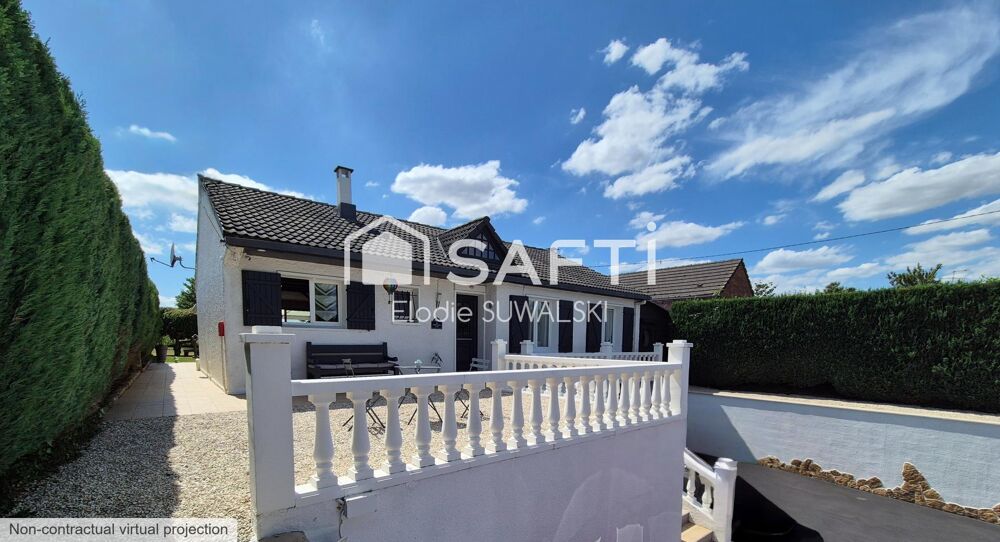 Vente Maison VÉRITABLE COUP DE CŒUR – MAISON INDIVIDUELLE DE PLAIN-PIED ENTIÈREMENT RÉNOVÉE AVEC SOUS-SOL AMÉNAGÉ ET VUE DÉGAGÉE SUR LA CAMPA Cambrai