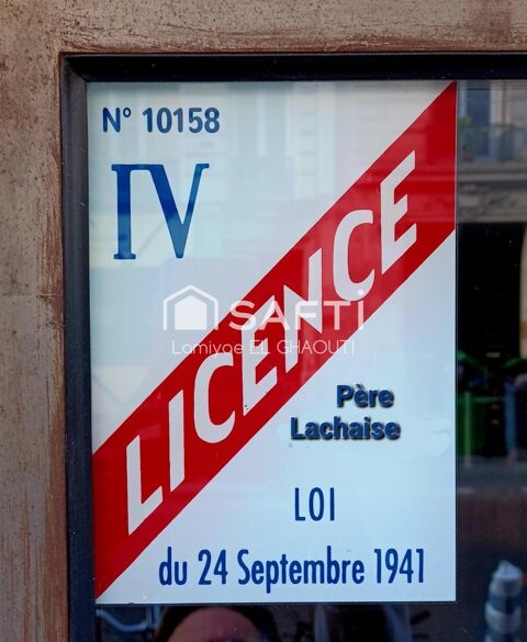 EMPLACEMENT - SURFACE - LOYER - LICENCE - TERRASSE 319000 75011 Paris 11e arrondissement