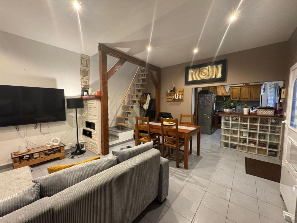 Vente Immeuble Ensemble immobilier 188 m2 Saint-Ouen 93400 - 3 maisons+ 1 d�pendance + cour 288m2 Saint ouen sur seine