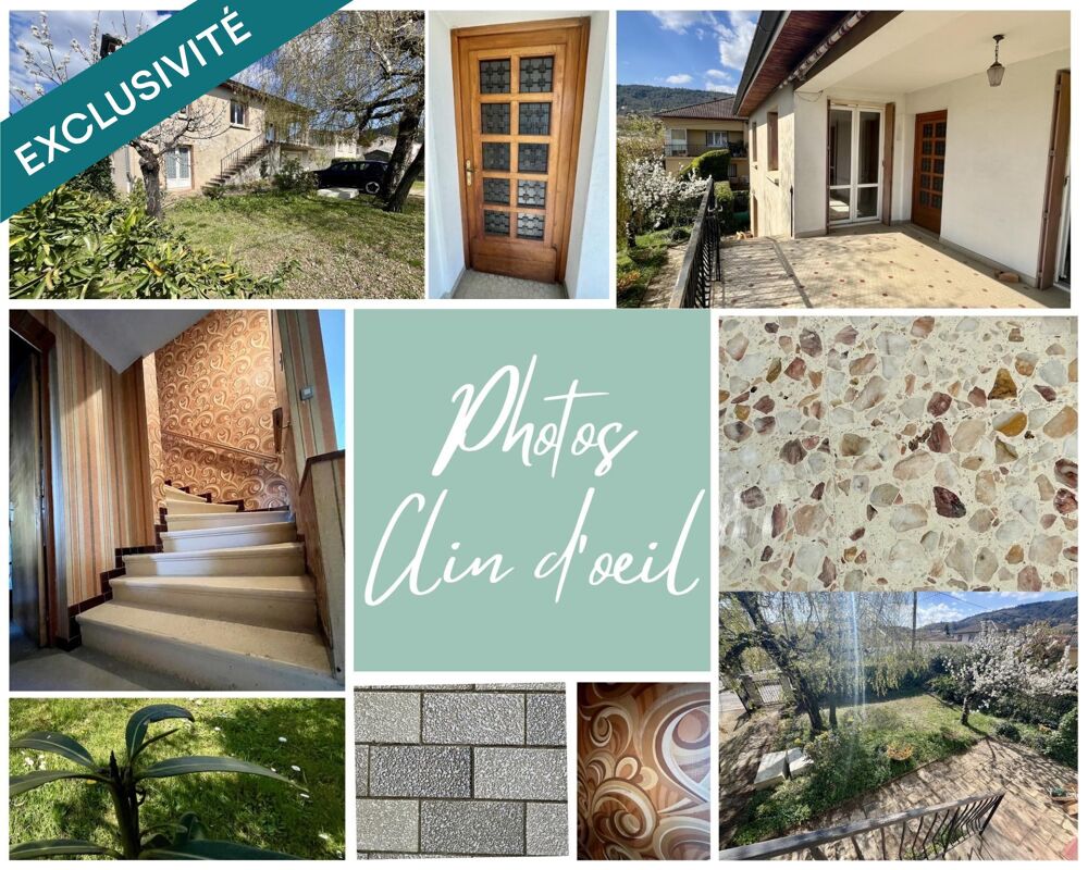 Maison individuelle sur 2 niveaux (divisible en appartements - 210m2 au sol)