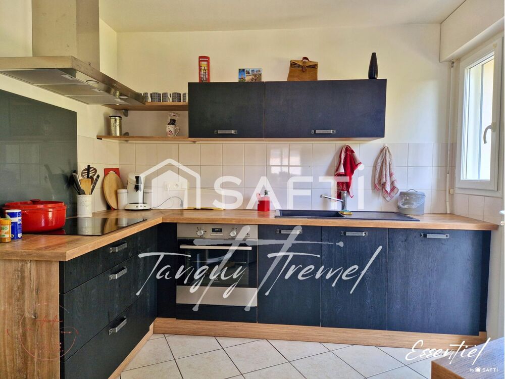Vente Maison LANVAUDAN – Maison familiale sans travaux avec vie de plain-pied et sous-sol complet Lanvaudan