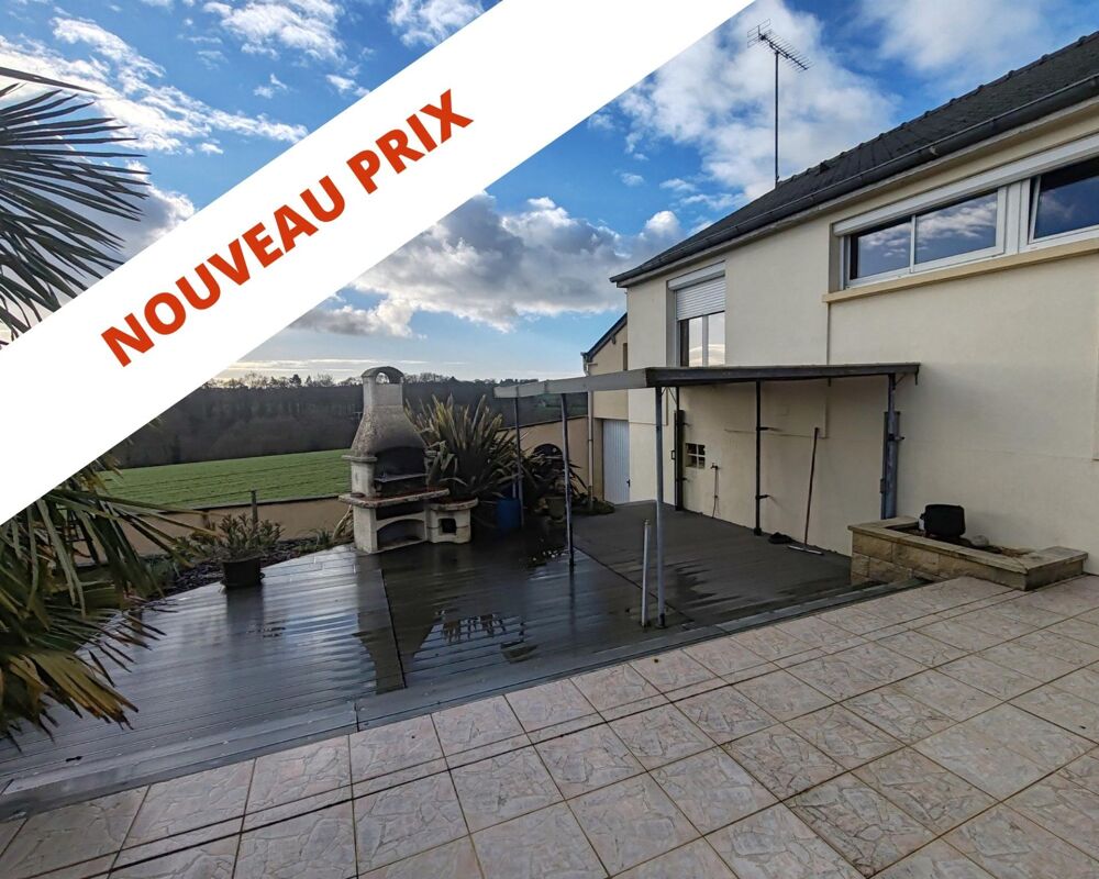 Pavillon avec sous-sol, double garage,jardin clos