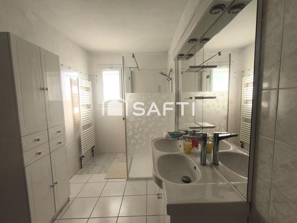 Vente Maison Maison 3 faces, 140m², 3 chambres, garage, sous sol Nissan-lez-enserune