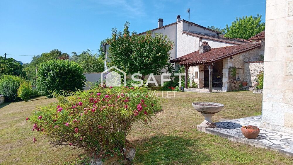 A vendre maison avec grange à Douchapt (24350)