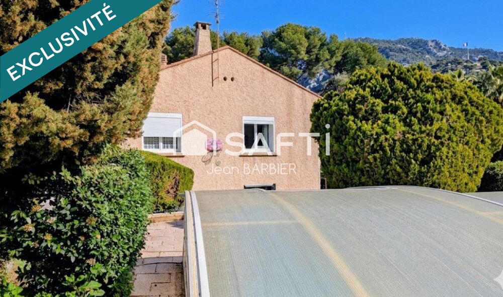EN EXCLUSIVITÉ, a Toulon Ouest, secteur des Routes, sur une parcelle de terrain d'environ 700m², maison traditionnelle élevée d'