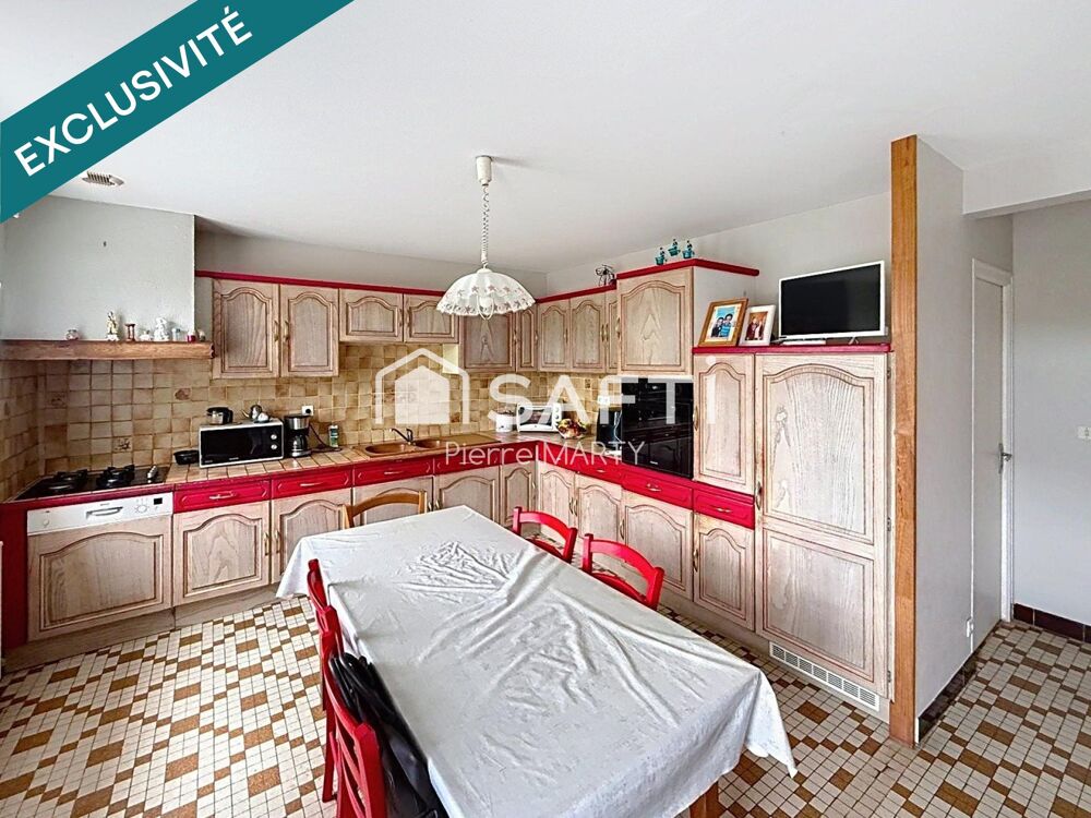 Maison 119 m² | 3 chambres | Sous-sol complet | Terrain 1 221 m²