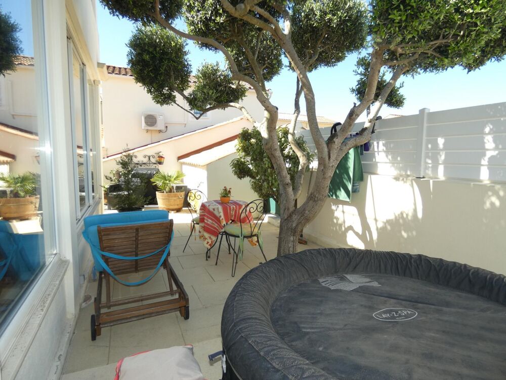 Vente Maison Narbonne Plage Charmante maison avec jardin, grande terrasse et garage – idéale famille Narbonne plage