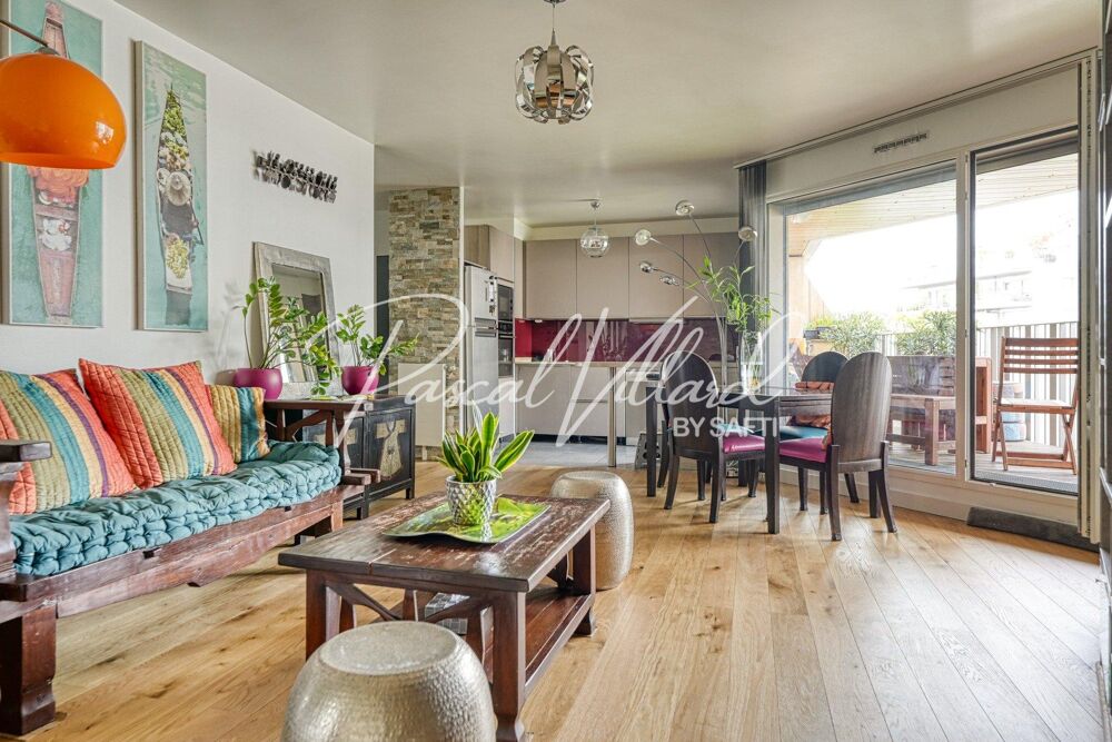 Location Appartement 4 PIECES A LOUER -  MEUBLE -   DANS LE QUARTIER RIVES DE SEINE A BOULOGNE. Boulogne-billancourt