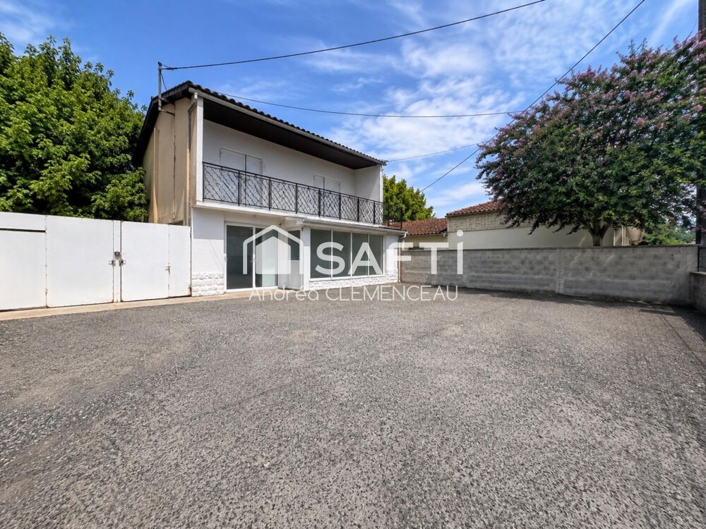 À VENDRE - MAISON FAMILIALE AVEC LOCAL PROFESSIONNEL, STUDIO INDÉPENDANT
