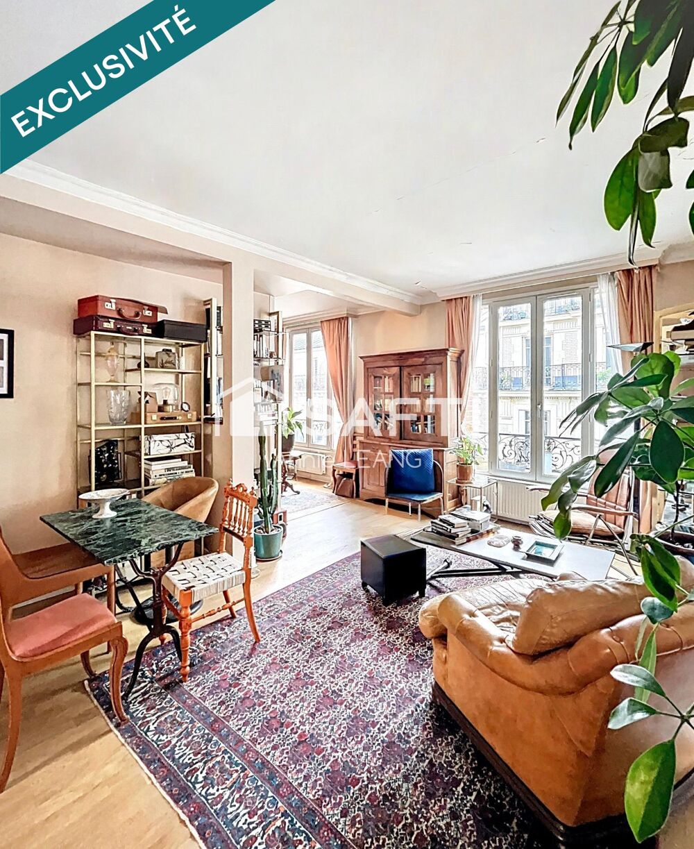Vente Appartement Charmant 2 pièces lumineux avec mezzanine, au cœur du quartier Mouffetard, dans un immeuble Belle Époque de caractère. Paris 13