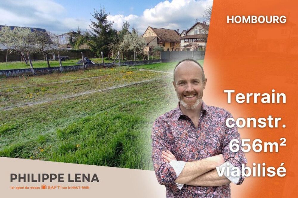 Vente Terrain Terrain 656m² plat constructible et déjà viabilisé Hombourg